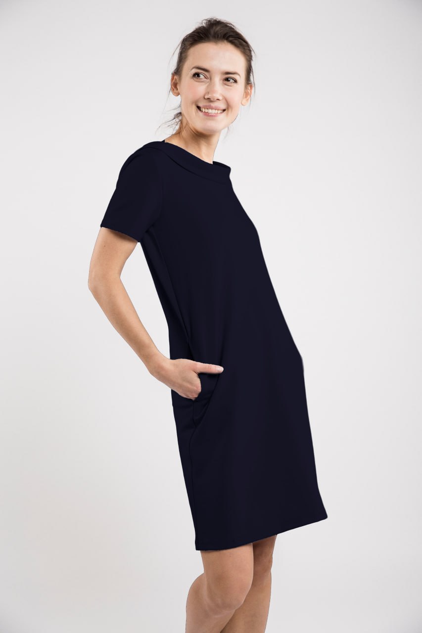 SUMMER — Italian Punto Milano Knit Dress