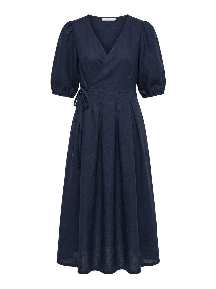 BONNIE - Linen Dress for Autumn
